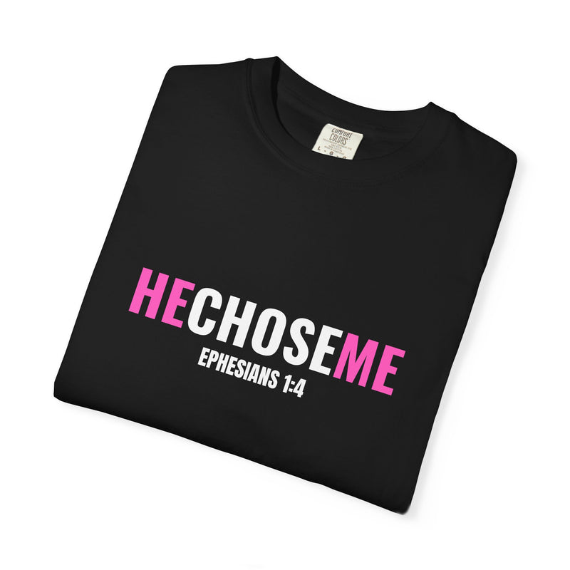 Chosen & Loved Christian T-Shirt – Ephesians 1:4 Scripture Tee | Faith-Based Apparel