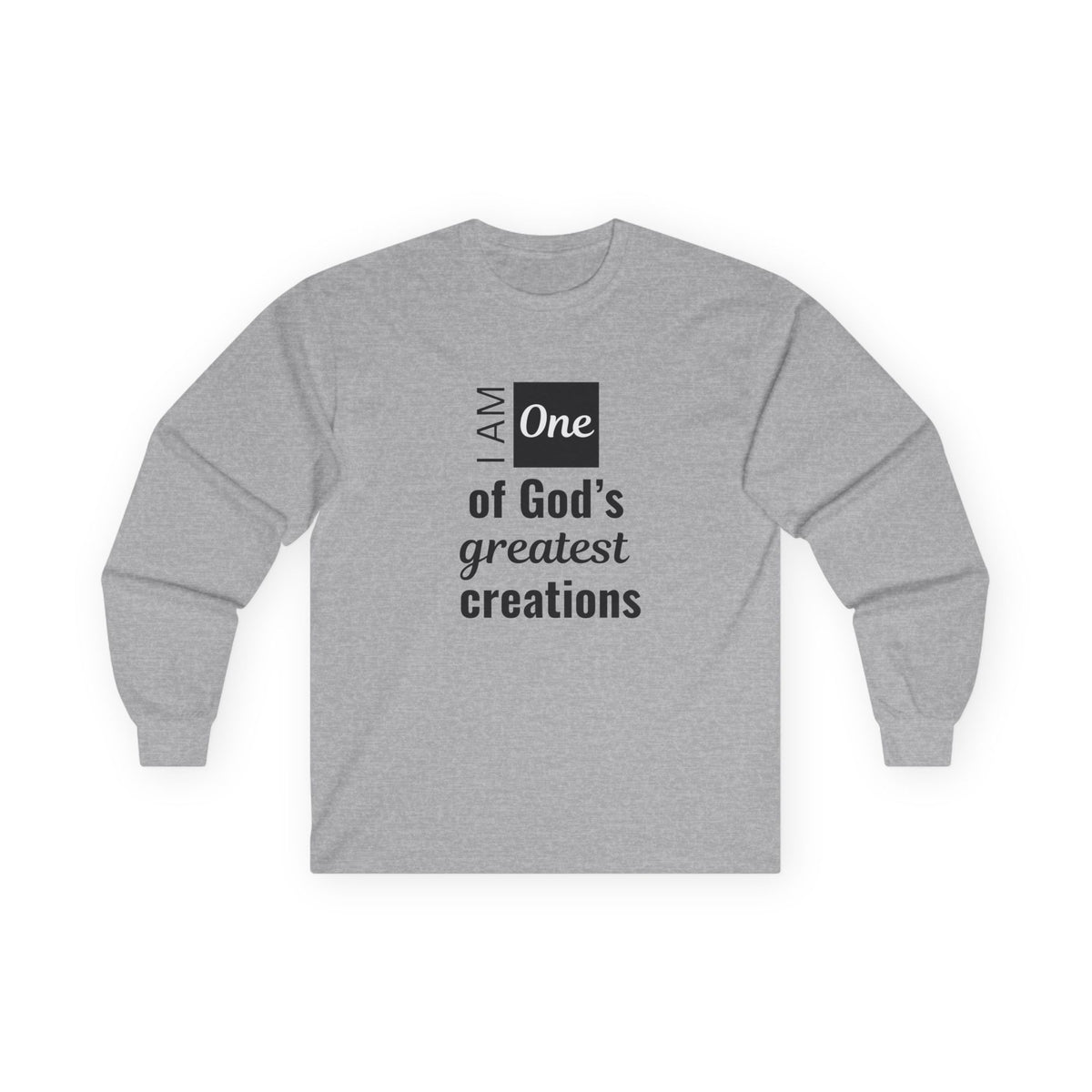 I Am One of God’s Greatest Creations – Christian Affirmation T-Shirt