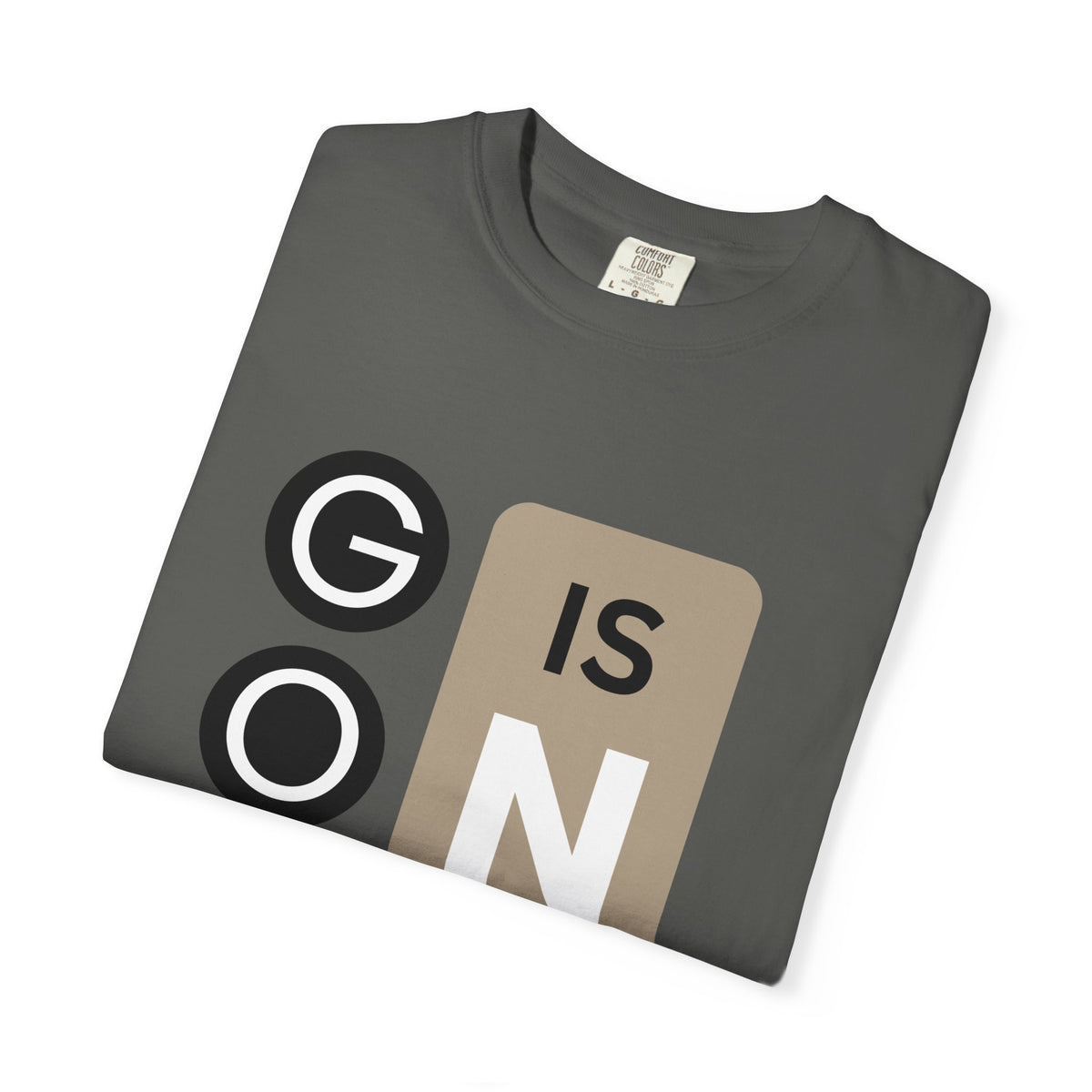 God Is in Control Christian T-Shirt | Faith Over Fear Tee | Inspirational Scripture Graphic Shirt