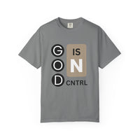 God Is in Control Christian T-Shirt | Faith Over Fear Tee | Inspirational Scripture Graphic Shirt