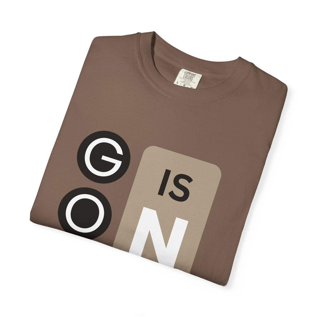 God Is in Control Christian T-Shirt | Faith Over Fear Tee | Inspirational Scripture Graphic Shirt