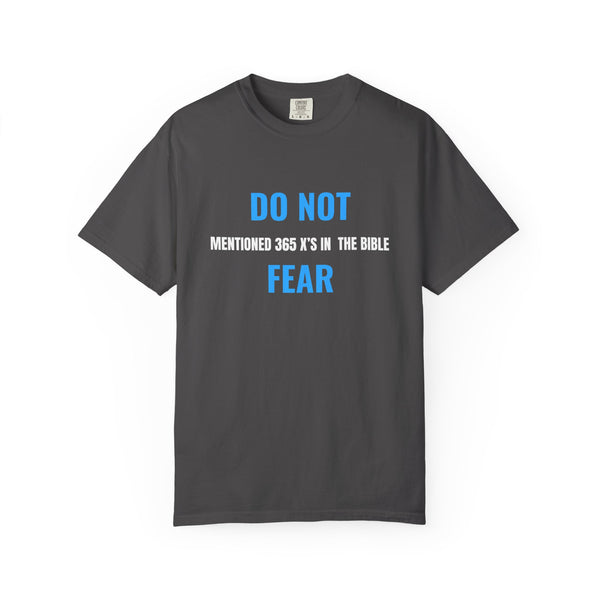 Faith Over Fear Christian T-Shirt – Bible Verse Inspired Tee