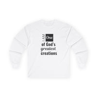 I Am One of God’s Greatest Creations – Christian Affirmation T-Shirt