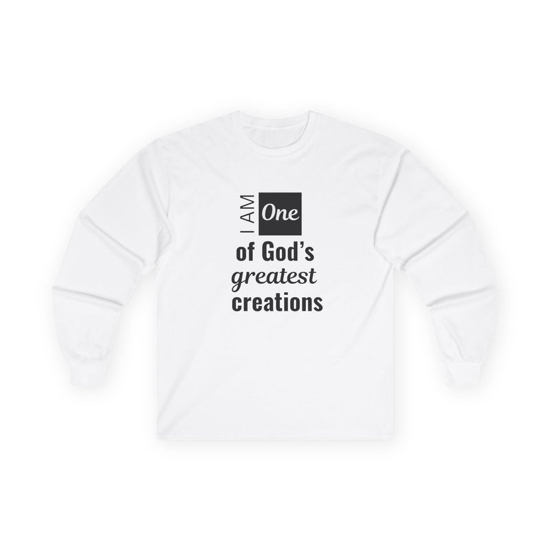 I Am One of God’s Greatest Creations – Christian Affirmation T-Shirt