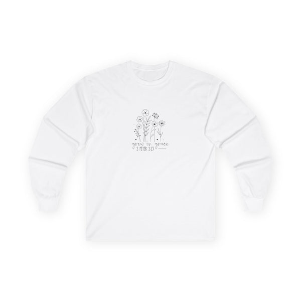 Grow in Grace Christian T-Shirt – 2 Peter 3:18 Bible Verse Tee