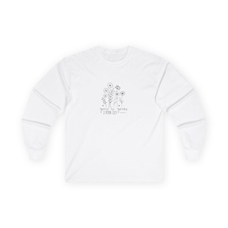 Grow in Grace Christian T-Shirt – 2 Peter 3:18 Bible Verse Tee
