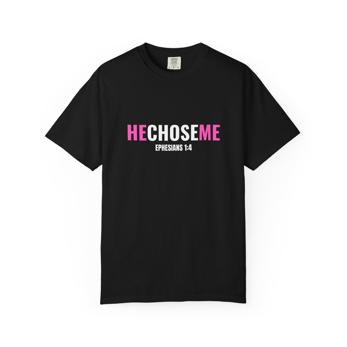 Chosen & Loved Christian T-Shirt – Ephesians 1:4 Scripture Tee | Faith-Based Apparel