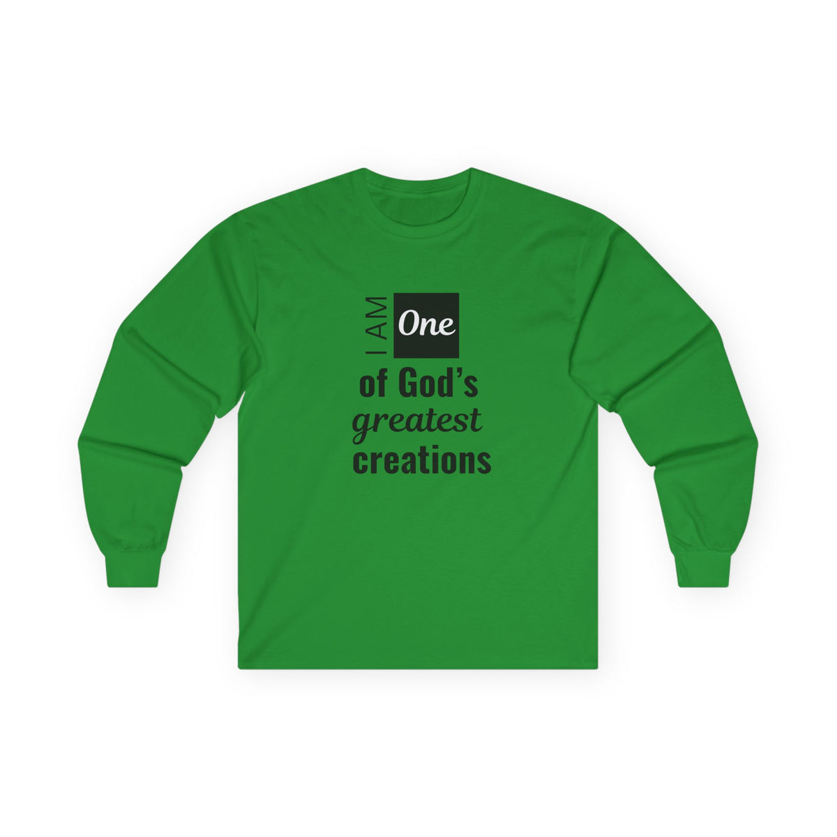 I Am One of God’s Greatest Creations – Christian Affirmation T-Shirt