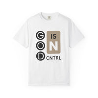 God Is in Control Christian T-Shirt | Faith Over Fear Tee | Inspirational Scripture Graphic Shirt