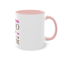 Woman of God Coffee Mug – Fueled by Faith and Coffee Cup | Christian Mug for Women | Inspirational Scripture Mug | Faith Gift for Coffee Lovers