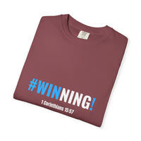 Victory Through Christ T-Shirt | 1 Corinthians 15:57 Scripture Tee | Christian Faith Graphic Tee