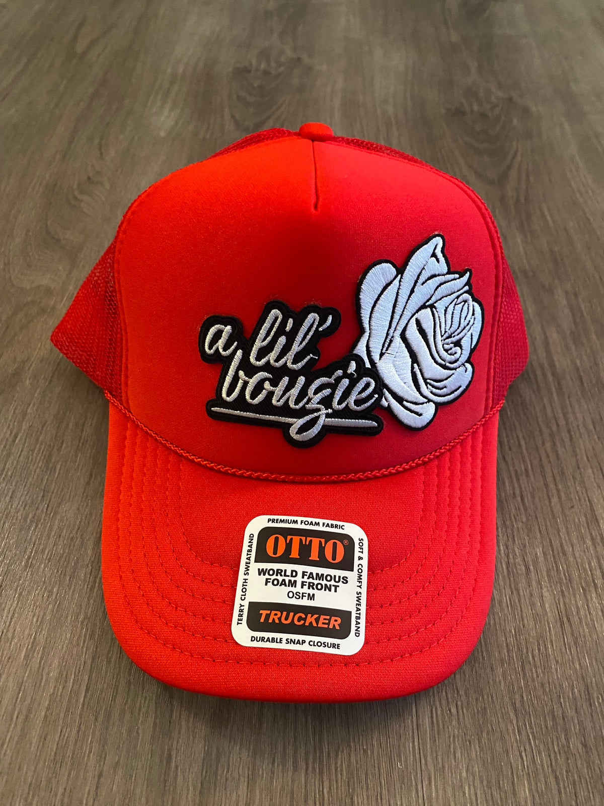 A Lil'bougie Trucker Hat Red